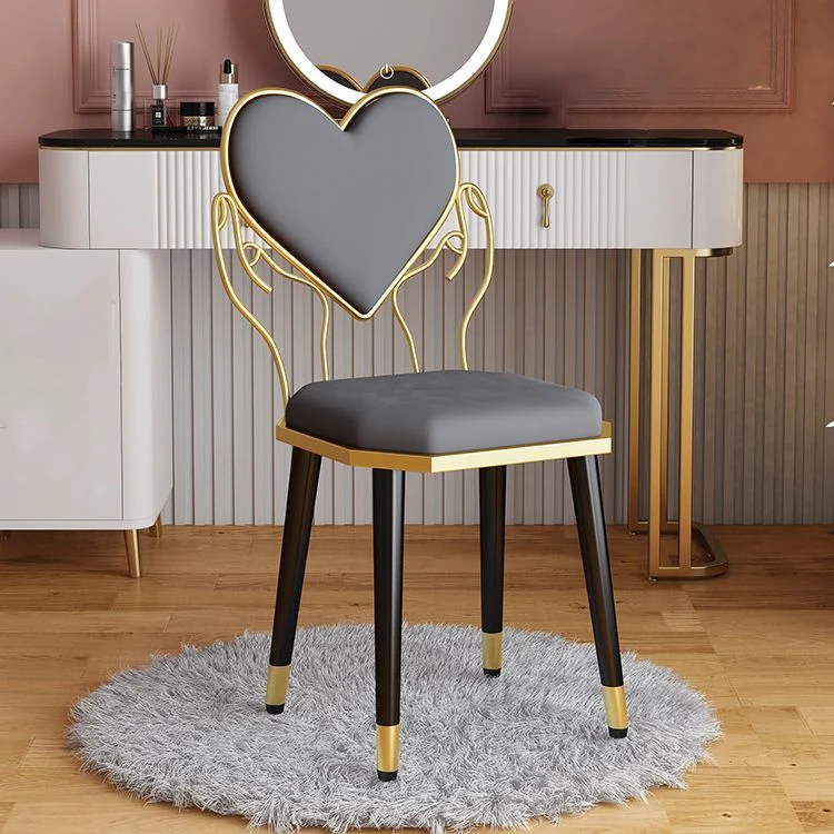 Sedia da pranzo laterale stile scandinavo con schienale aperto Sedie da pranzo poliuretano Clearhalo