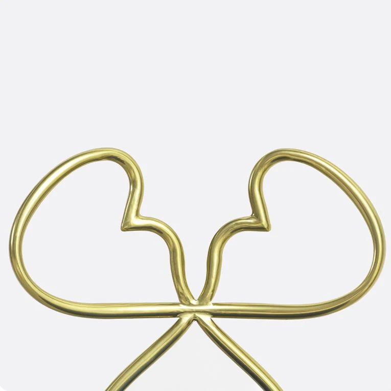 Sedia da pranzo laterale tessuto Sedie da pranzo dal design nordico senza braccioli con schienale aperto Clearhalo