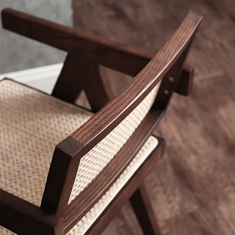 Sedia da pranzo legno massello con schienale King Louis per sala da pranzo contemporanea Clearhalo
