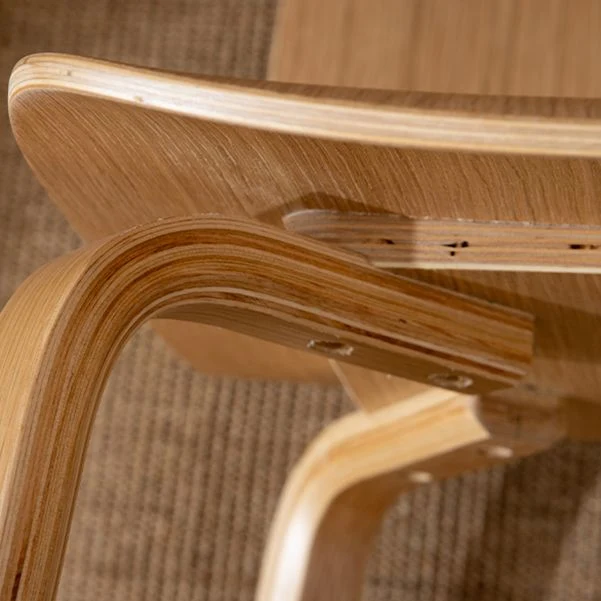 Sedia da pranzo legno massello stile moderno per sala da pranzo Clearhalo