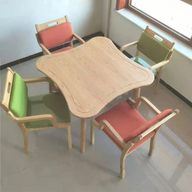 Sedia da pranzo legno per cucina contemporanea Sedia da pranzo con schienale aperto Clearhalo