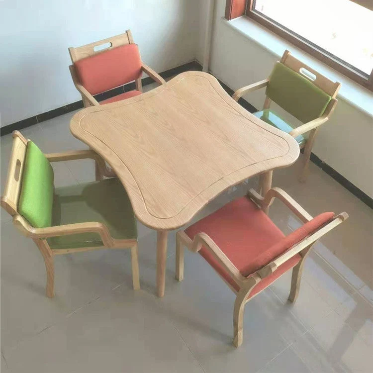 Sedia da pranzo legno per cucina contemporanea Sedia da pranzo con schienale aperto Clearhalo
