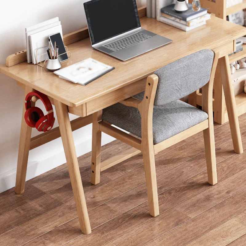 Sedia da pranzo legno stile moderno Poltrone da pranzo con schienale aperto per cucina Clearhalo