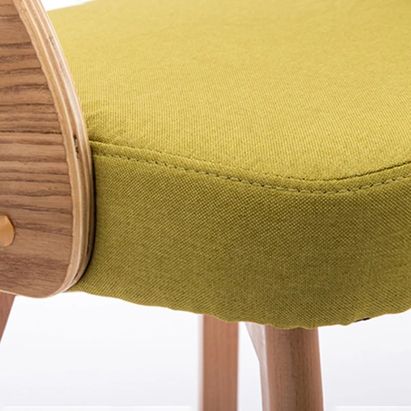 Sedia da pranzo legno stile moderno Sedie laterali da pranzo con schienale aperto per cucina Clearhalo