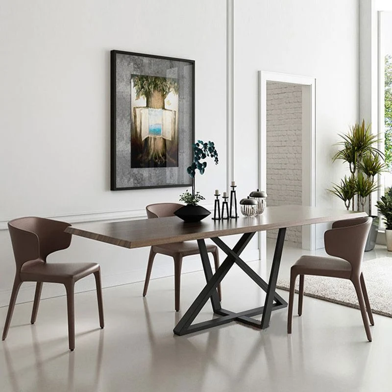 Sedia da pranzo metallo stile moderno Sedia singola laterale senza braccioli per cucina Clearhalo