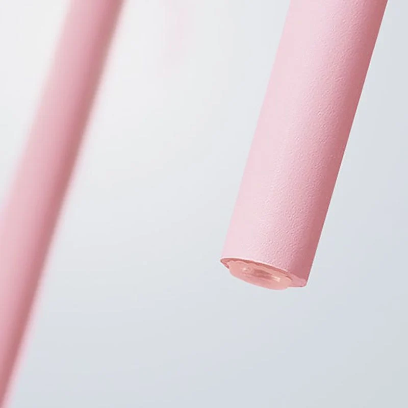 Sedia da pranzo moderna con schienale aperto, senza braccioli, con gambe plastica Clearhalo