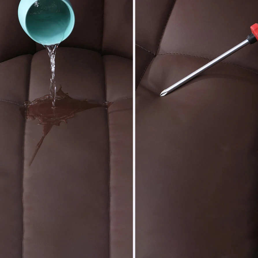 Sedia da pranzo moderna metallo con cuscino colorato Parsons Chairs per la casa Clearhalo