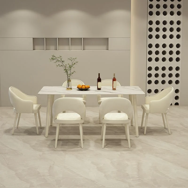 Sedia da pranzo moderna Parsons Sedia da pranzo per interni velluto per soggiorno Clearhalo