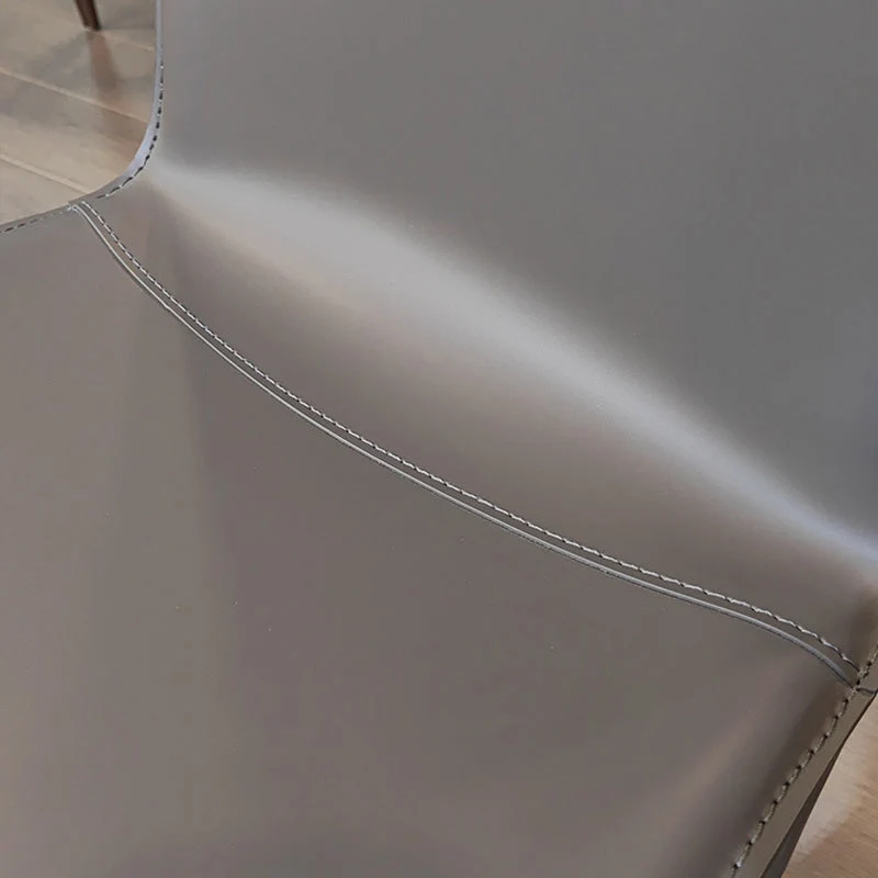 Sedia da pranzo moderna pelle Sedia da pranzo Parsons da cucina Clearhalo