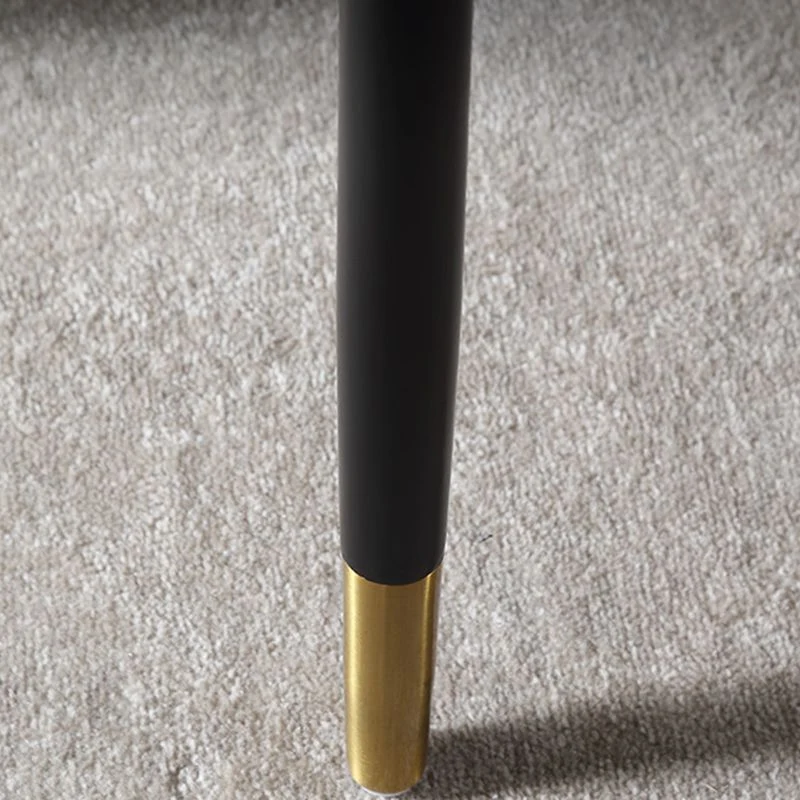 Sedia da pranzo Parsons pelle PU, stile glamour, senza braccioli, per cucina Clearhalo