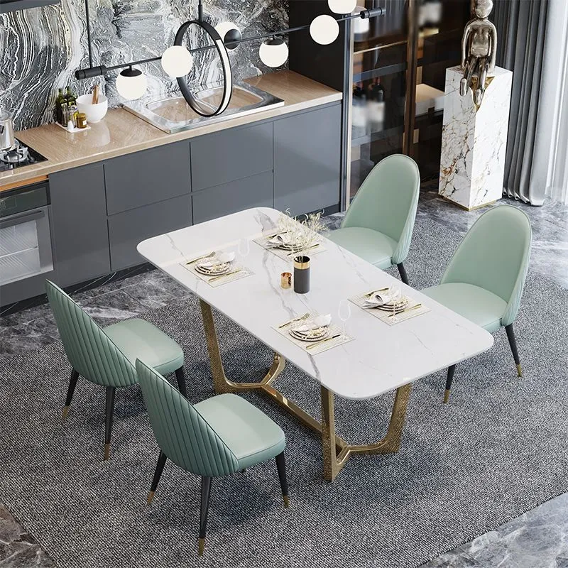 Sedia da pranzo pelle stile nordico glam Sedia Parsons con gambe legno per cucina Clearhalo