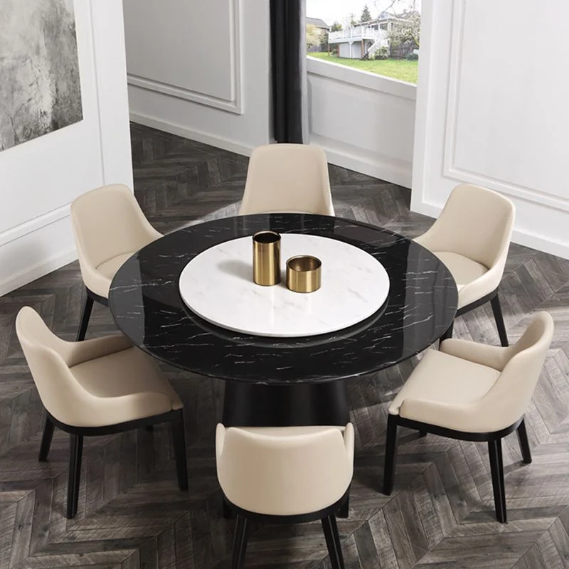 Sedia da pranzo per la casa legno massello moderna con braccioli imbottiti Clearhalo