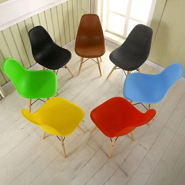 Sedia da pranzo per cucina scandinava legno, sedia laterale con schienale massiccio Clearhalo