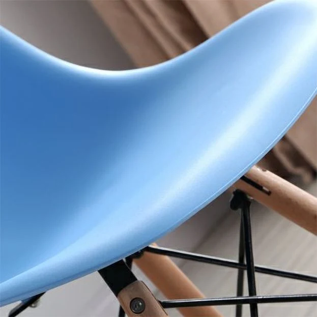 Sedia da pranzo per cucina scandinava legno, sedia laterale con schienale massiccio Clearhalo