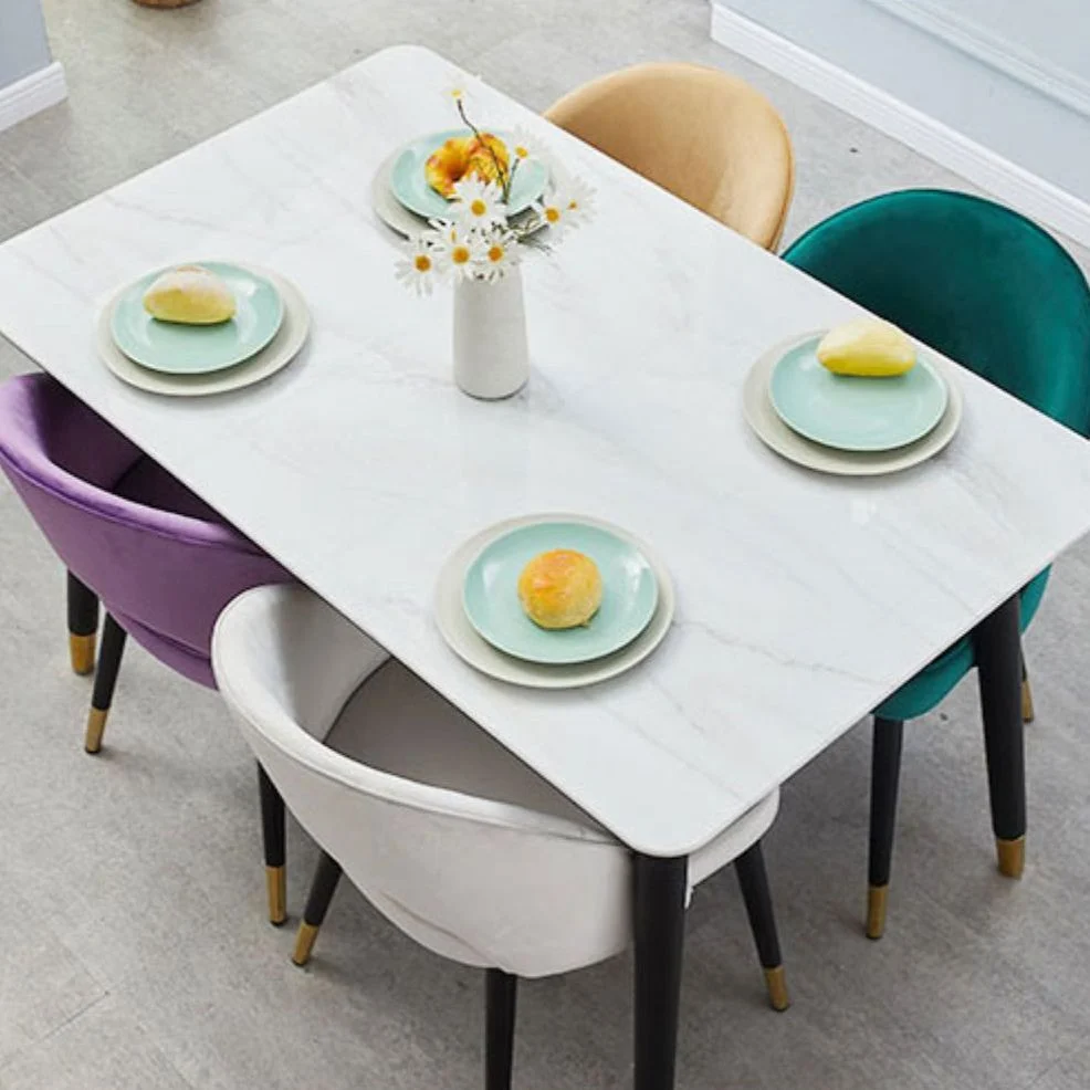 Sedia da pranzo per interni contemporanea Sedia laterale con schienale aperto per brasserie Clearhalo