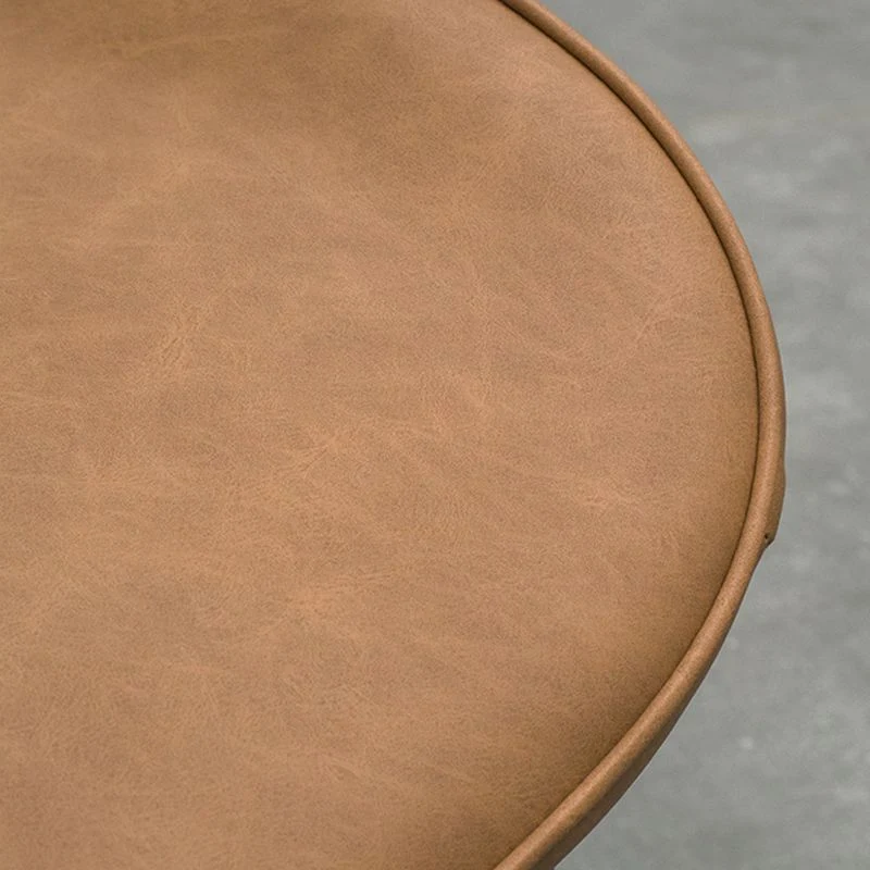 Sedia da pranzo scandinava per ristorante Parsons con finitura opaca pelle PU Clearhalo