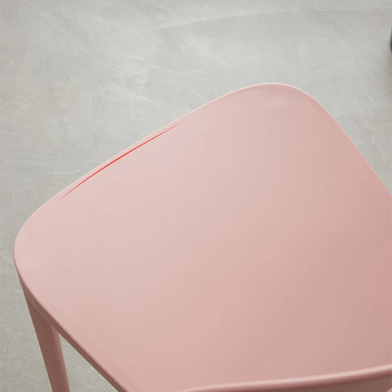 Sedia da pranzo scandinava plastica per ristorante, con schienale aperto e finitura opaca Clearhalo