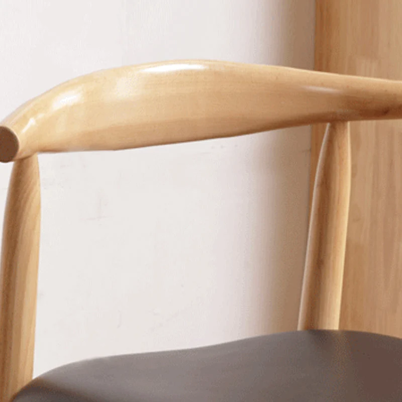 Sedia da pranzo senza braccioli da cucina legno Sedia da pranzo imbottita contemporanea Clearhalo