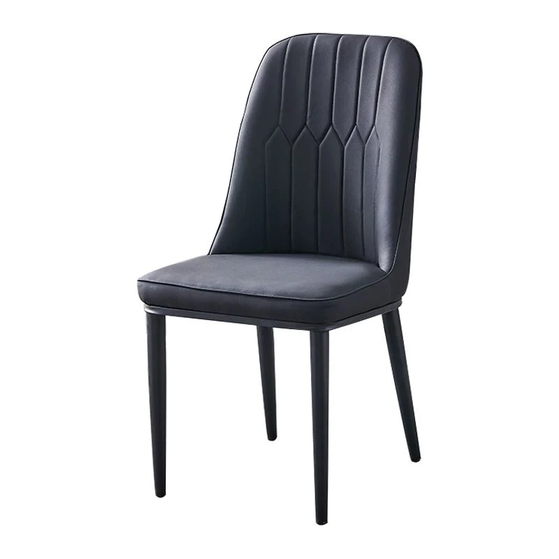 Sedia da pranzo senza braccioli metallo Glam Parsons Sedia singola da pranzo per ristorante Clearhalo