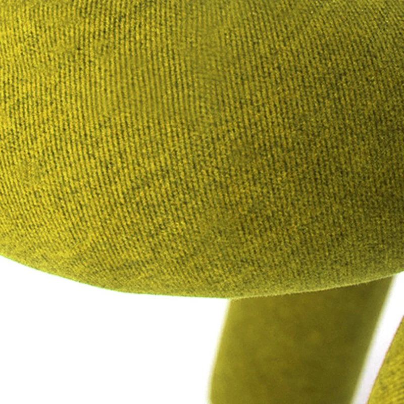 Sedia da pranzo stile designer per soggiorno, velluto, con finitura opaca, con schienale aperto Clearhalo