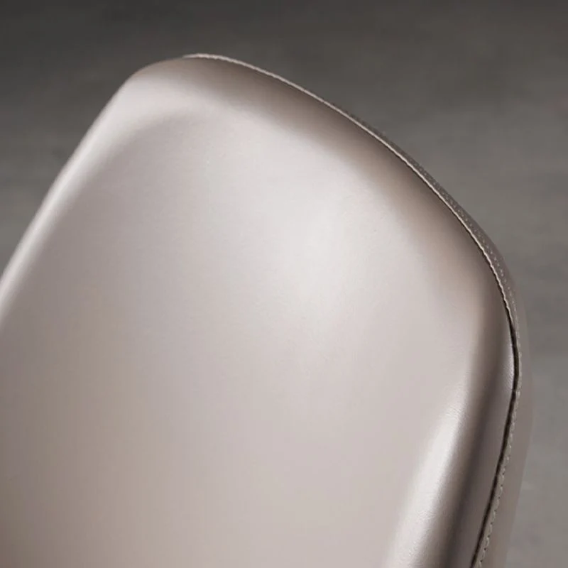 Sedia da pranzo stile glamour, sedia laterale, senza braccioli, con schienale massiccio, per sala da pranzo Clearhalo