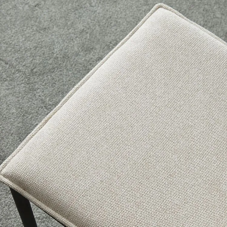 Sedia da pranzo stile moderno Sedie laterali senza braccioli da pranzo metallo per cucina Clearhalo