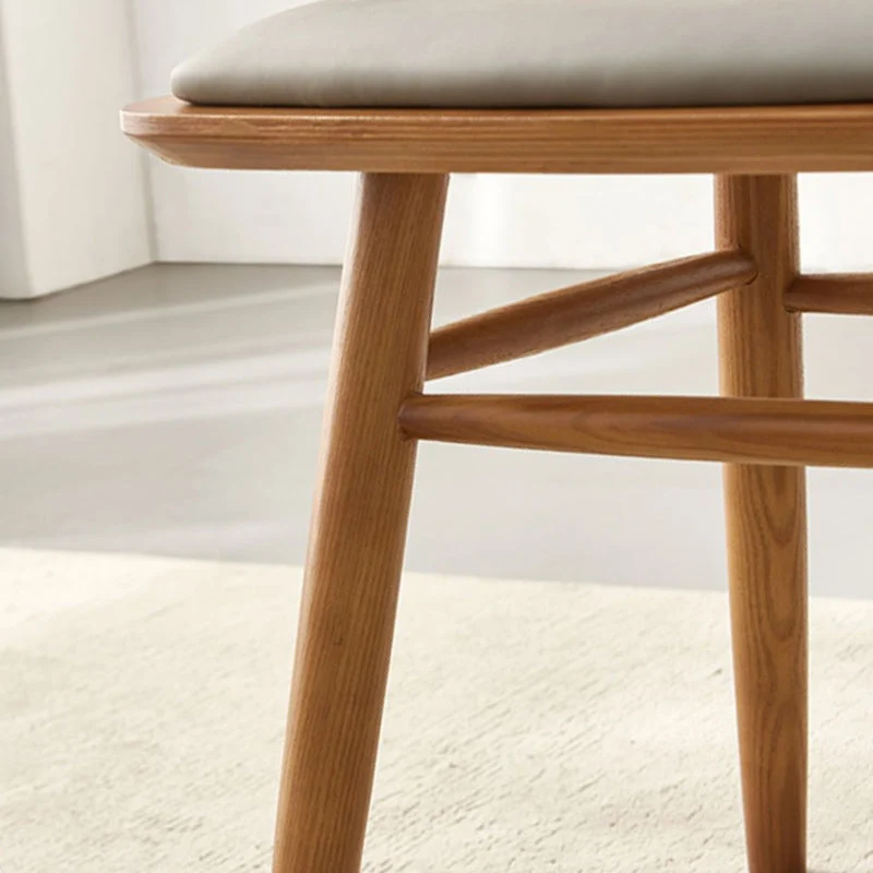 Sedia da pranzo stile tradizionale Poltrona da pranzo legno massello con schienale canna Clearhalo