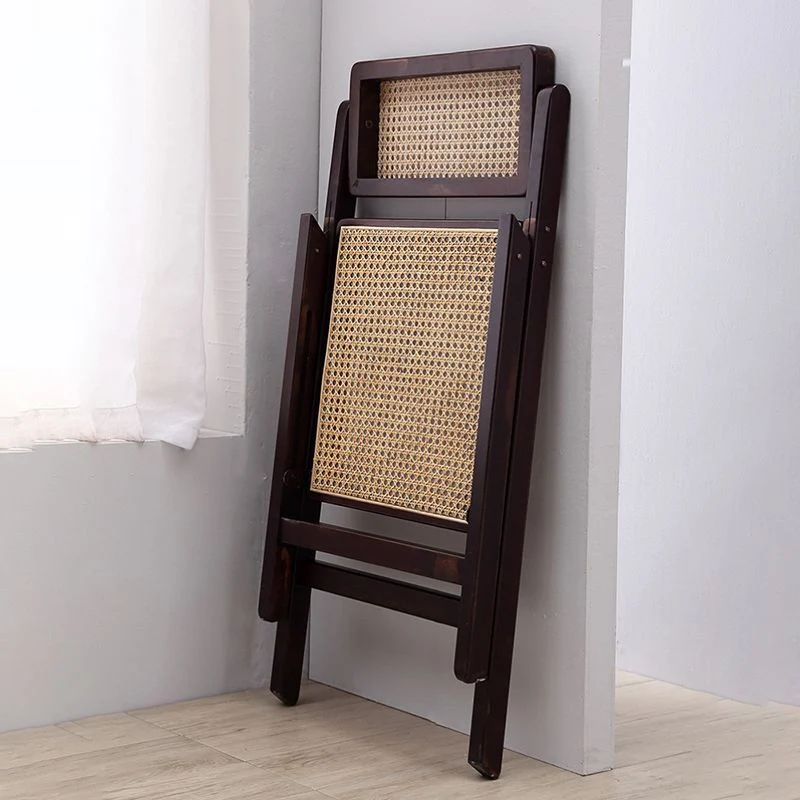Sedia da pranzo stile tradizionale Sedia singola senza braccioli da cucina con gambe legno Clearhalo
