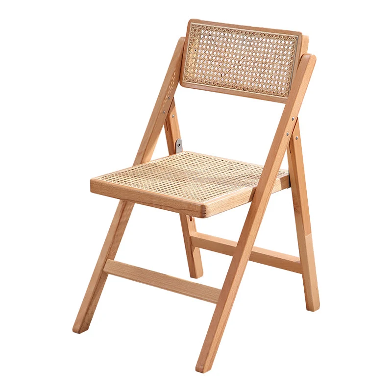Sedia da pranzo stile tradizionale Sedia singola senza braccioli da cucina con gambe legno Clearhalo
