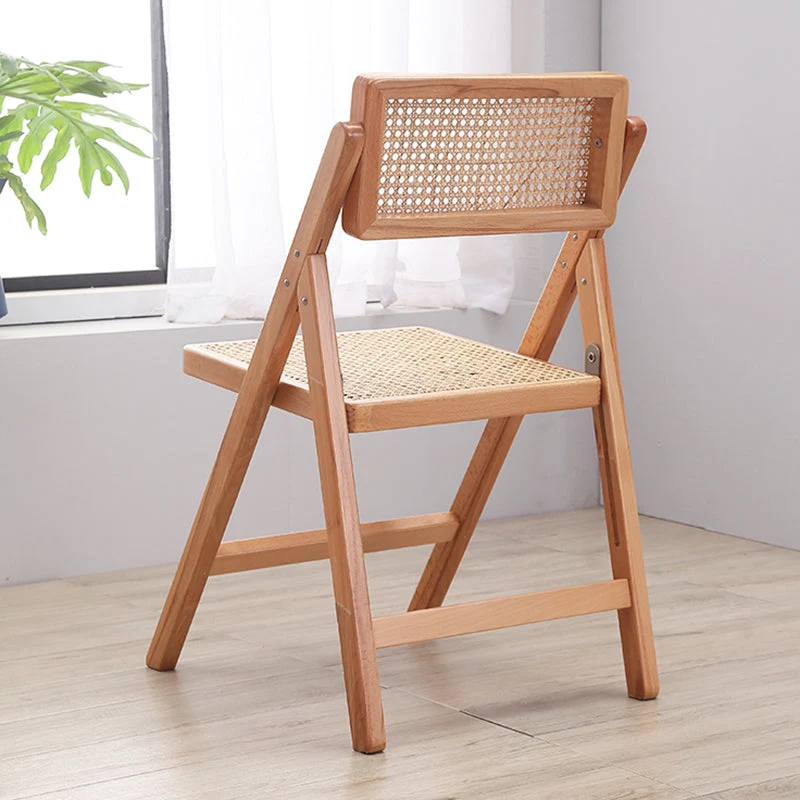 Sedia da pranzo stile tradizionale Sedia singola senza braccioli da cucina con gambe legno Clearhalo