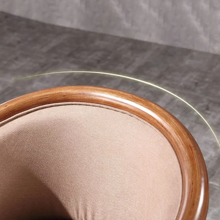 Sedia da pranzo tradizionale legno massello Poltrona da pranzo tessuto per uso domestico Clearhalo
