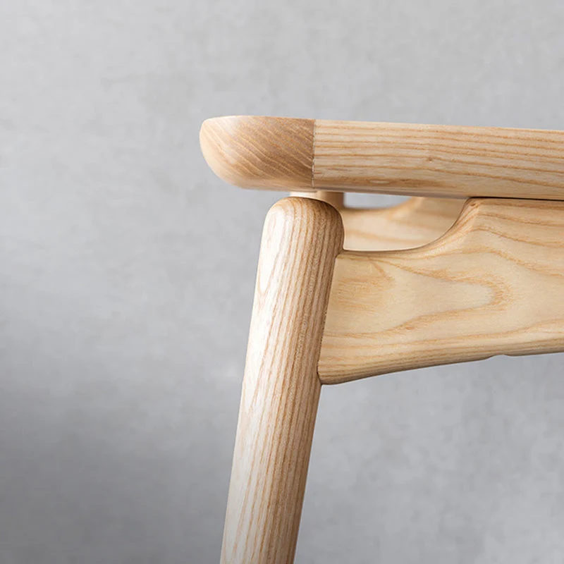 Sedia da pranzo tradizionale legno senza braccioli Sedia da pranzo vimini per uso ristorante Clearhalo