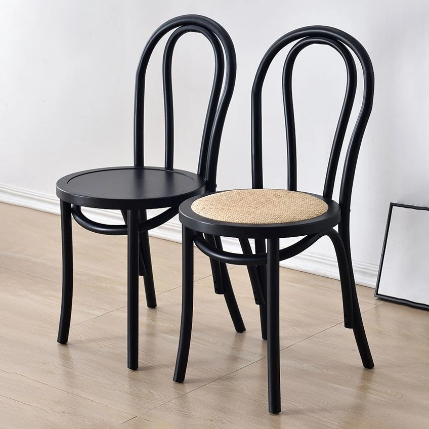 Sedia da pranzo tradizionale legno Windsor, sedia senza braccioli sul retro, per uso domestico Clearhalo