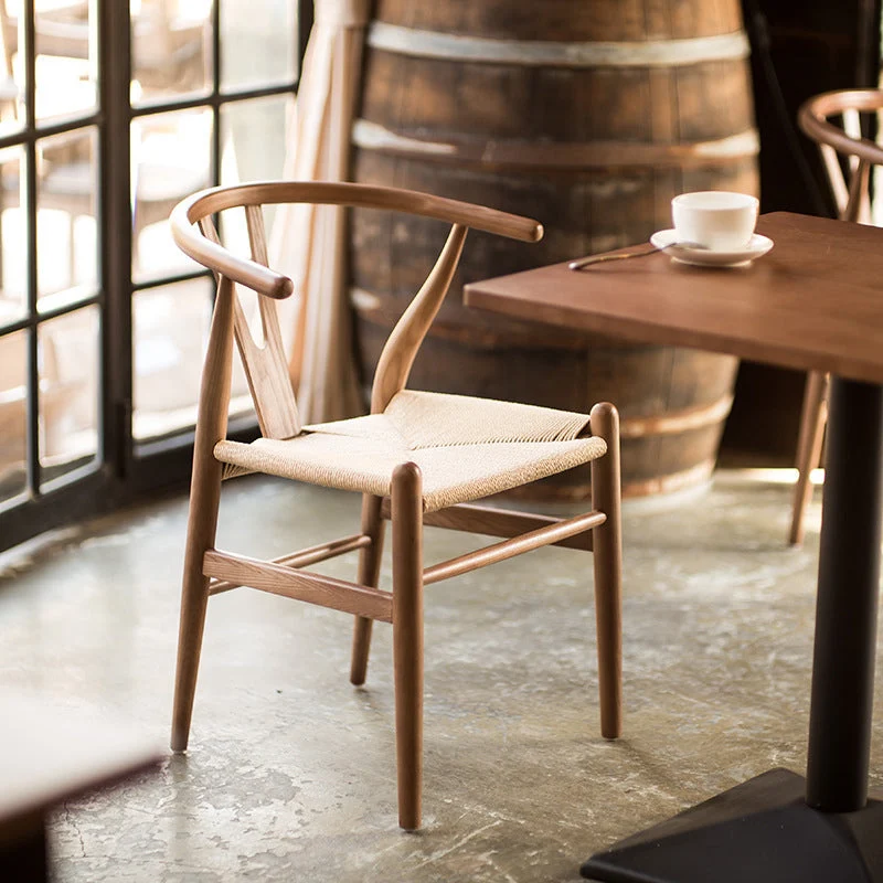 Sedia da sala da pranzo legno con sedia laterale stile tradizionale per cucina Clearhalo