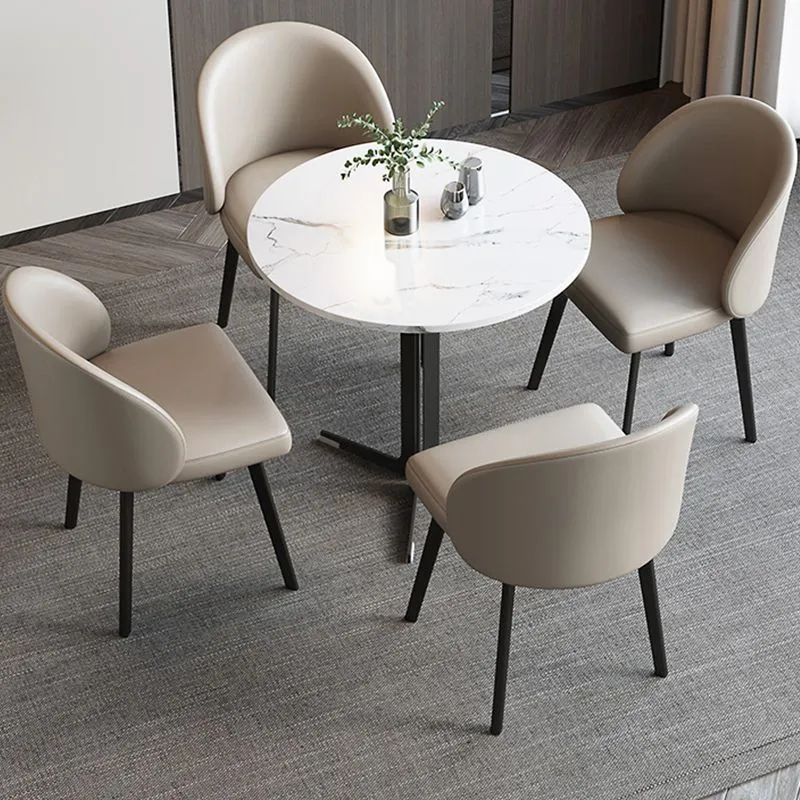 Sedia da sala da pranzo metallo con schienale massiccio stile industriale per cucina Clearhalo