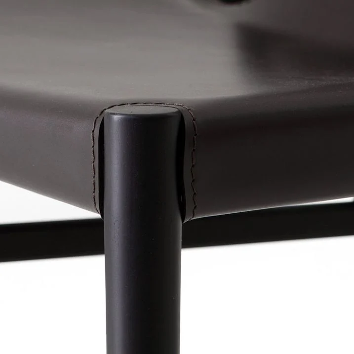 Sedia da sala da pranzo moderna con schienale legno massello e sedia laterale per interni Clearhalo
