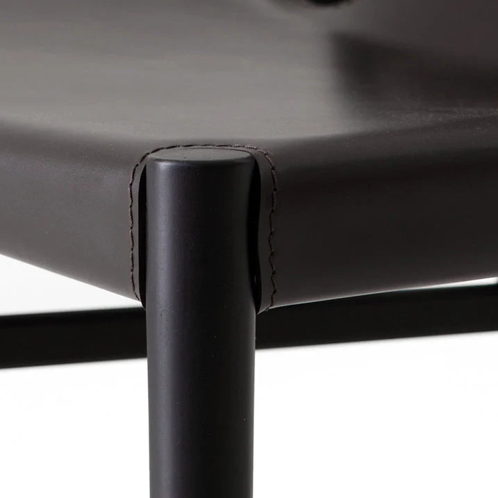 Sedia da sala da pranzo moderna con schienale legno massello e sedia laterale per interni Clearhalo