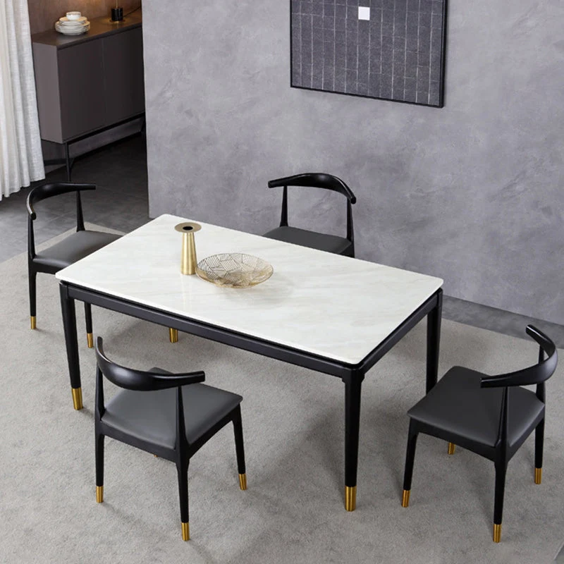 Sedia scandinava per interni Sedia da sala da pranzo legno imbottita con schienale aperto Clearhalo