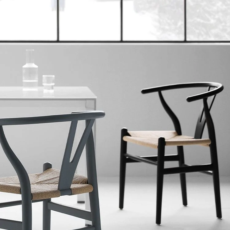 Sedia stile moderno da pranzo Sedie legno senza braccioli per cucina Clearhalo