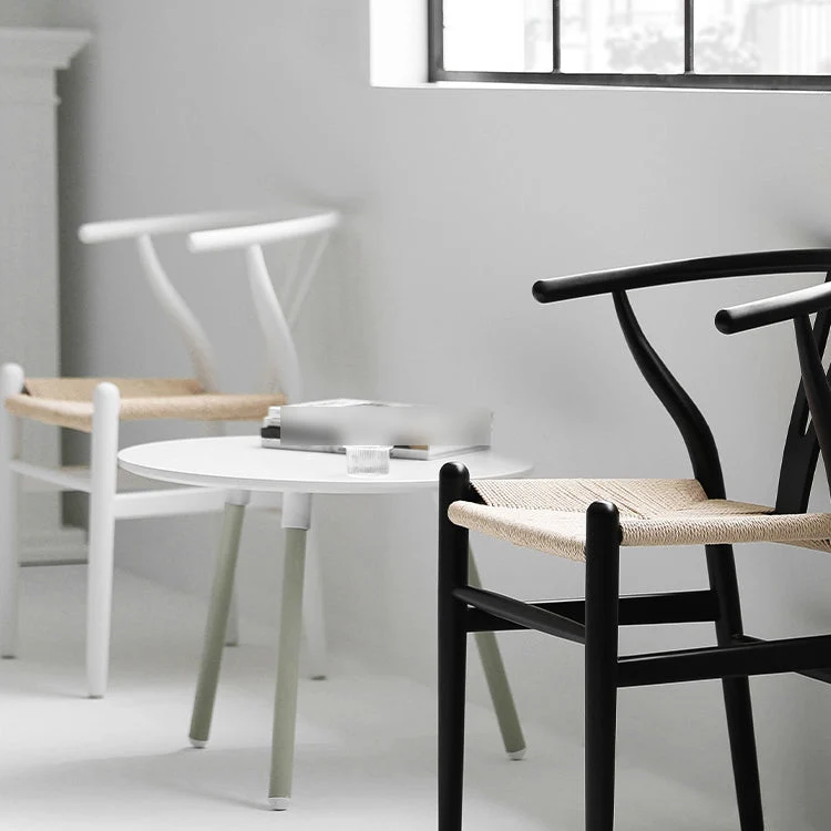 Sedia stile moderno da pranzo Sedie legno senza braccioli per cucina Clearhalo