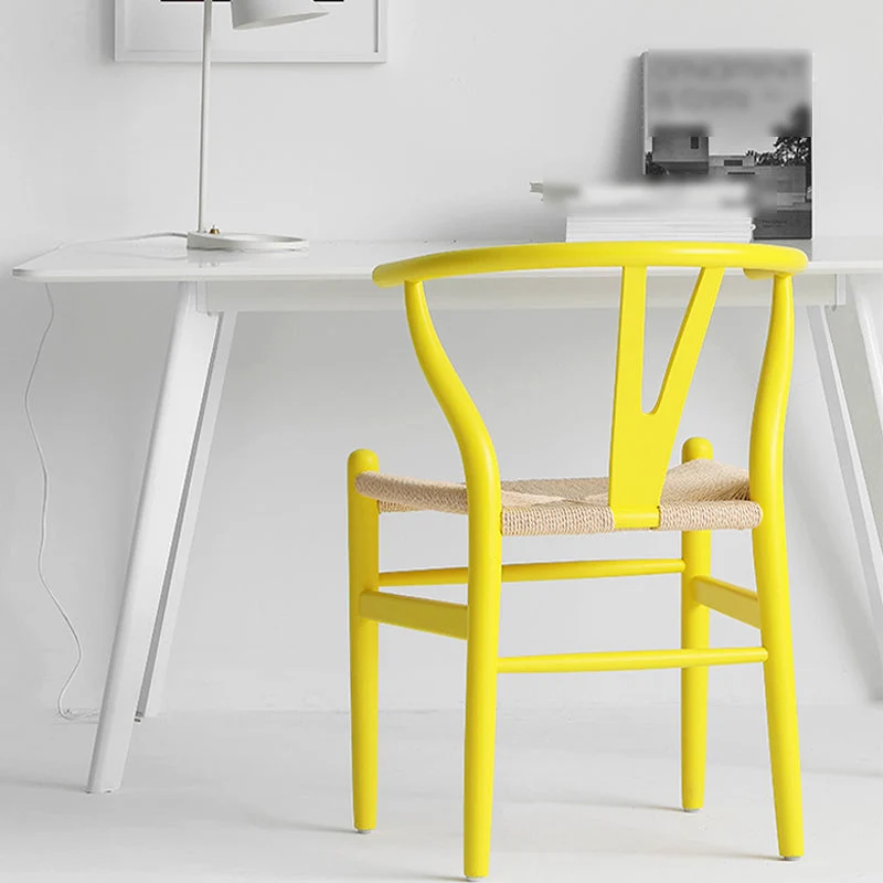 Sedia stile moderno da pranzo Sedie legno senza braccioli per cucina Clearhalo