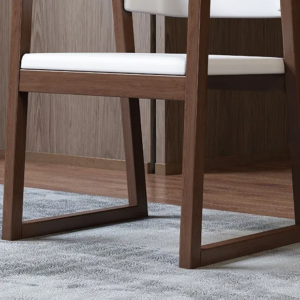 Sedia stile tradizionale, poltrona da pranzo, cucina, con gambe legno Clearhalo
