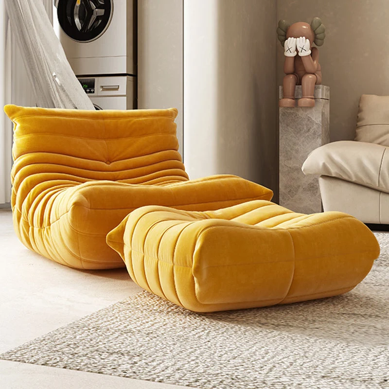 Sedia tessuto/ecopelle 33,4" L x 43,3" L x 30,3 "H Sedia senza braccioli per soggiorno Clearhalo