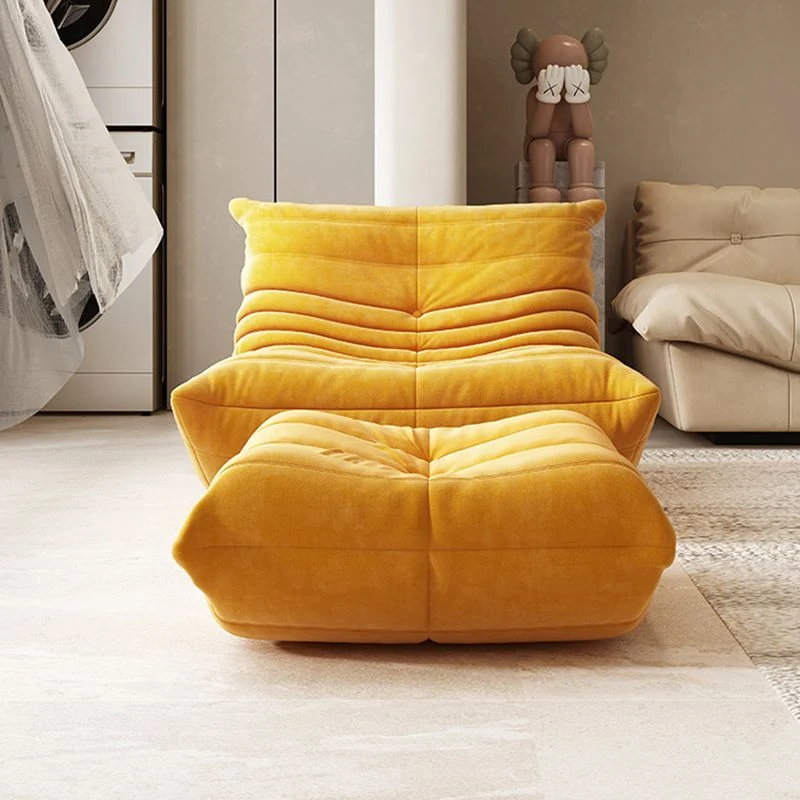 Sedia tessuto/ecopelle 33,4" L x 43,3" L x 30,3 "H Sedia senza braccioli per soggiorno Clearhalo