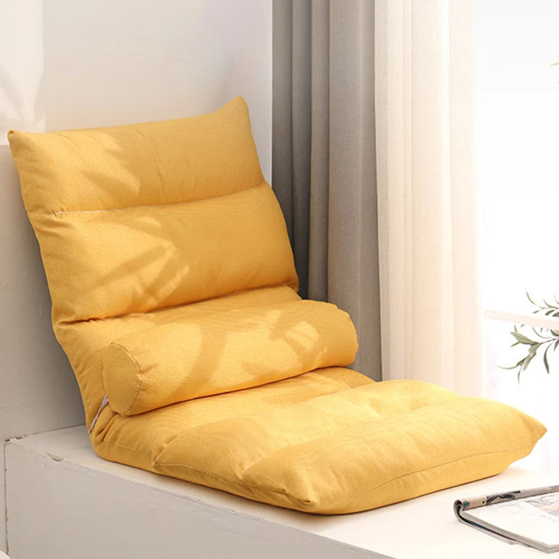 Sedia trasformabile Slipper tessuto 39,3" L x 21,6" L x 21,6" Sedia per camera da letto Clearhalo