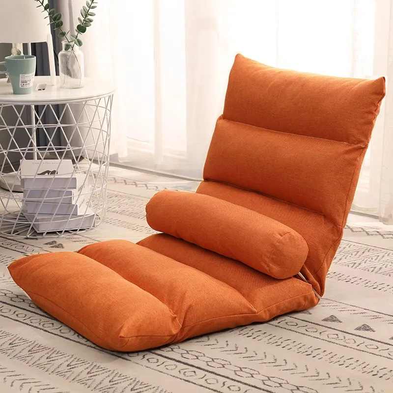 Sedia trasformabile Slipper tessuto 39,3" L x 21,6" L x 21,6" Sedia per camera da letto Clearhalo