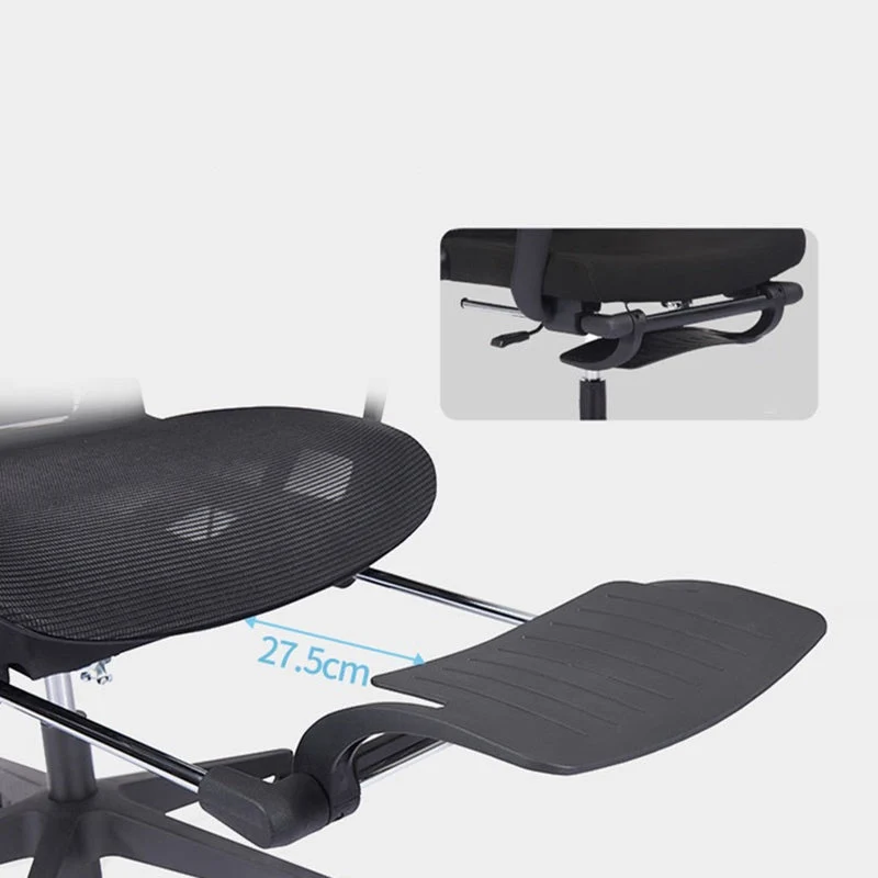 Sedia da ufficio direzionale con schienale alto Sedia moderna ergonomica con braccioli girevoli Clearhalo