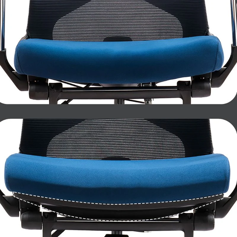 Sedia da ufficio girevole con schienale alto Sedia direzionale moderna ed ergonomica Clearhalo