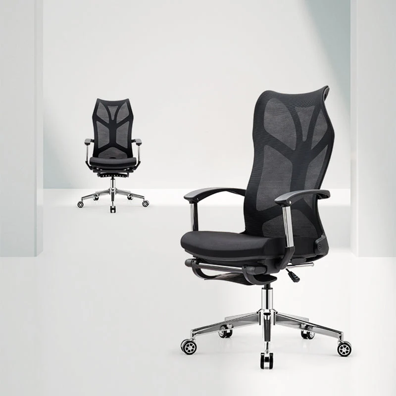 Sedia da ufficio girevole con schienale alto Sedia direzionale moderna ed ergonomica Clearhalo
