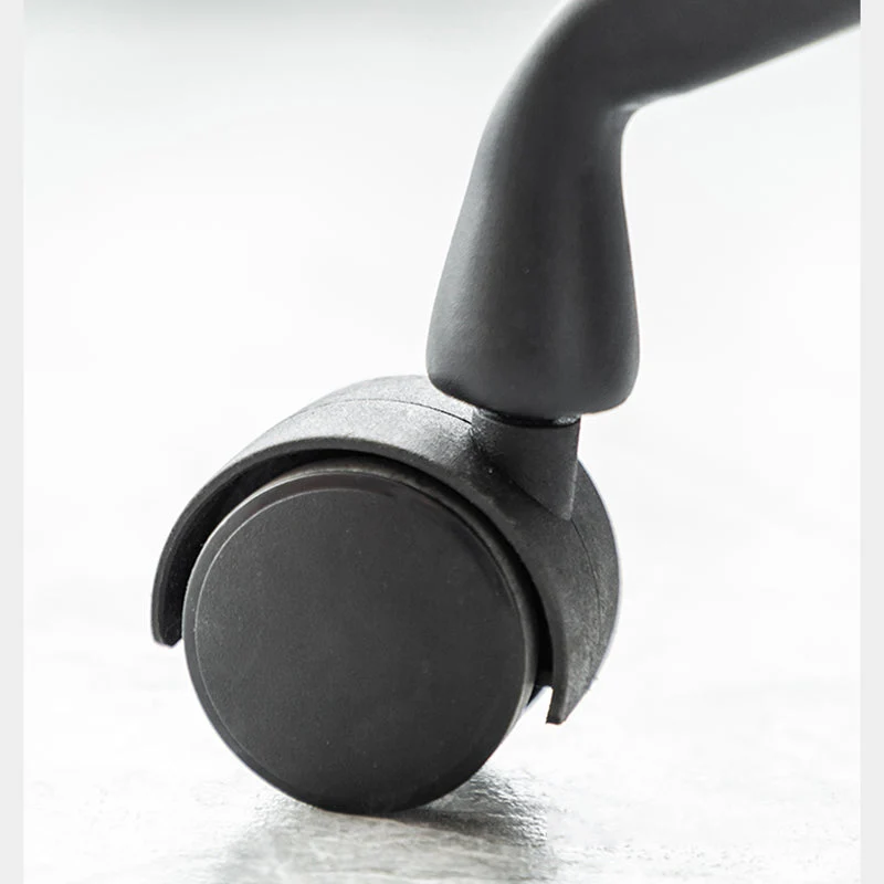 Sedia da ufficio moderna con braccioli fissi. Nessuna sedia ergonomica con scorrimento angosciante Clearhalo